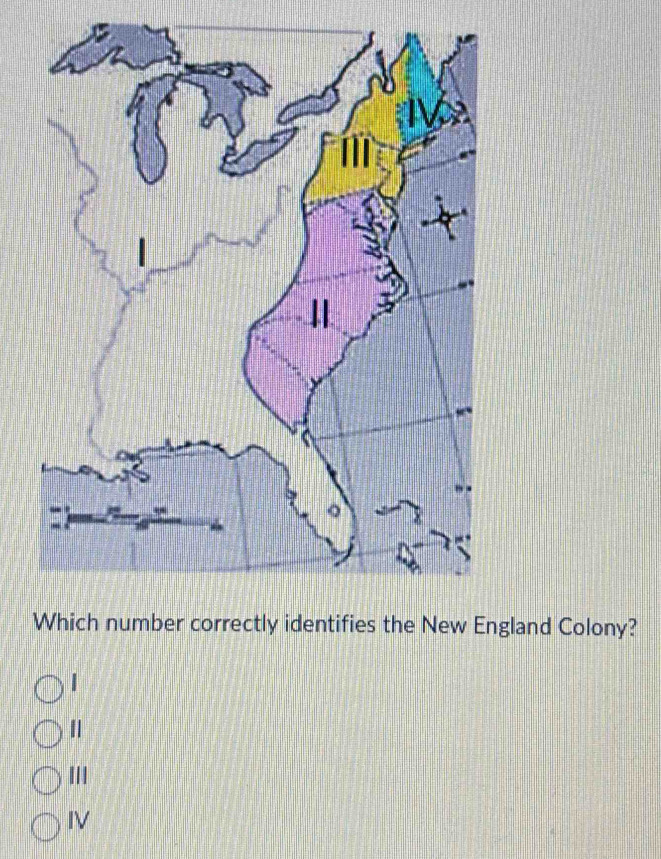 land Colony?
1
Ⅱ
III
IV