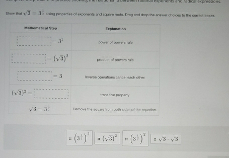 Solved: ship butween rational exponents and radical expressions. Show ...