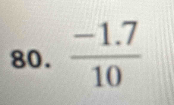  (-1.7)/10 