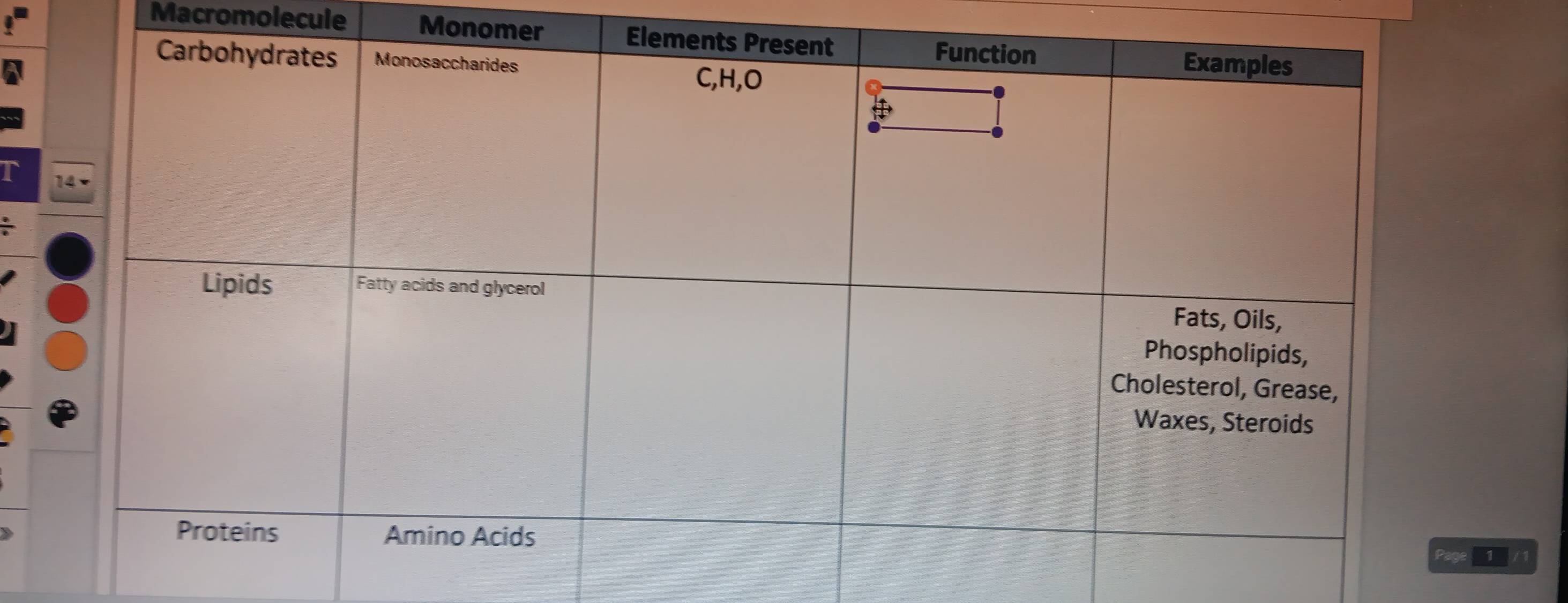 Macromolecule Monomer 
Page 1 / 1