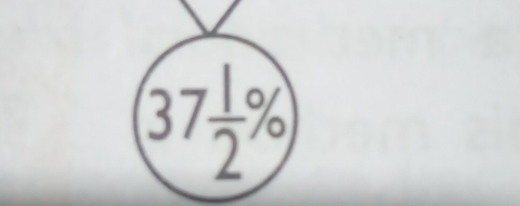 37 1/2 % )