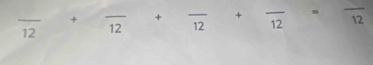 frac 12+frac 12+frac 12+frac 12=frac 12