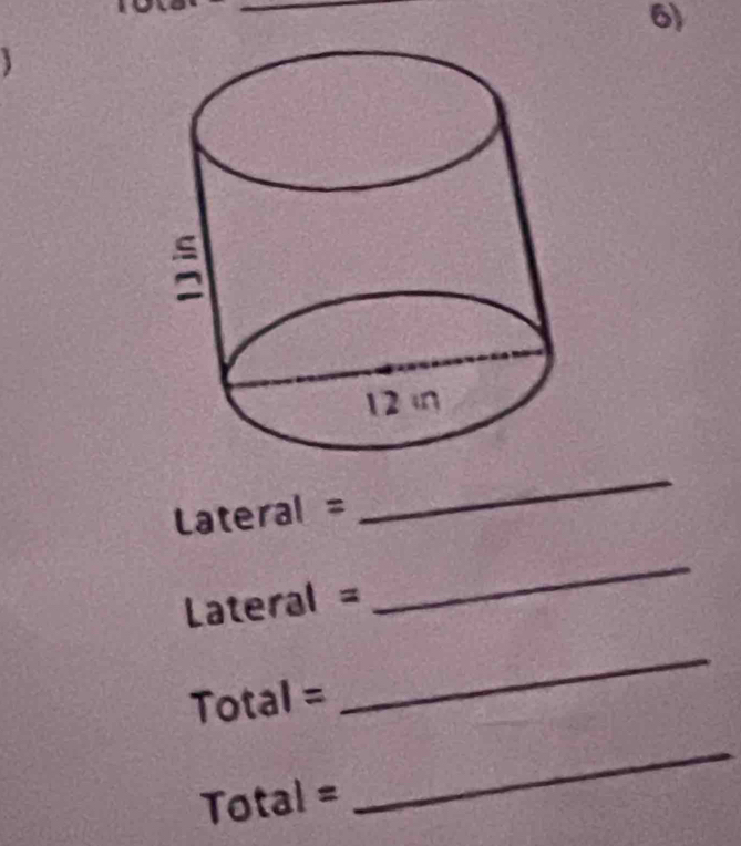 Lateral = 
_ 
Lateral = 
_ 
Total = 
_ 
Total = 
_