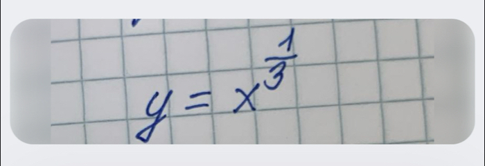 y=x^(3^frac 1)