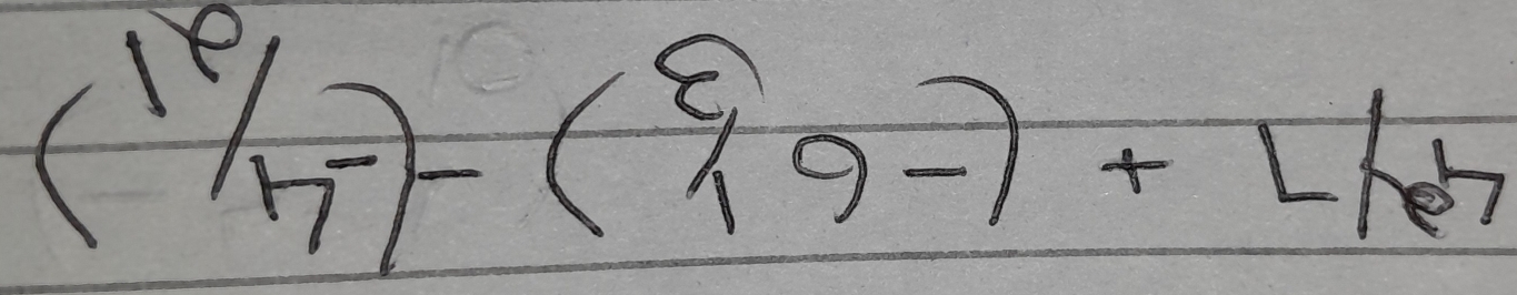 4^2/_7+(-6^1/_3)-(-4/21)