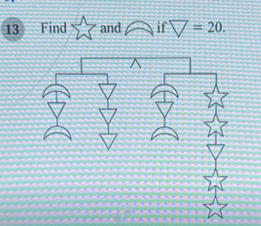 Find and if V=20.