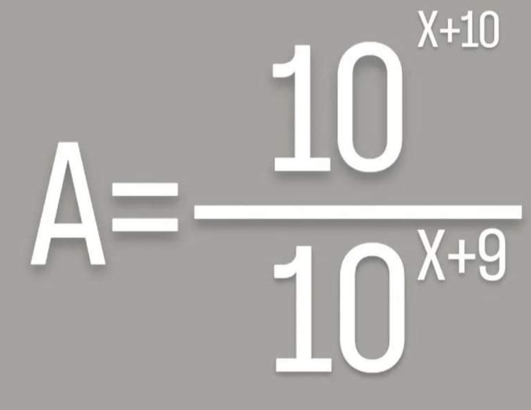 A=frac 10^(x_0)10^(x_0)