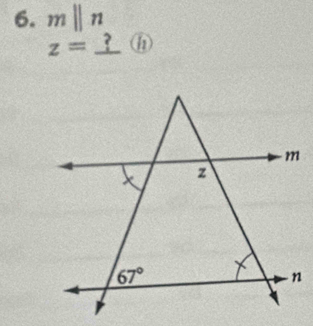 mparallel n
z= _? h