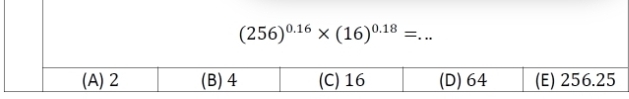 (256)^0.16* (16)^0.18=