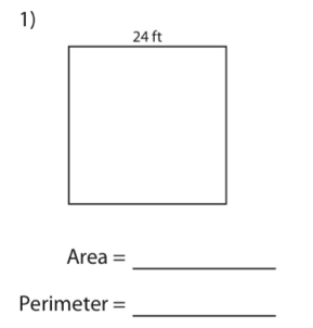 Area =
_
Perimeter =