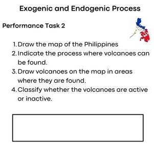 Solved: Exogenic and Endogenic Process Performance Task 2 1. Draw the ...