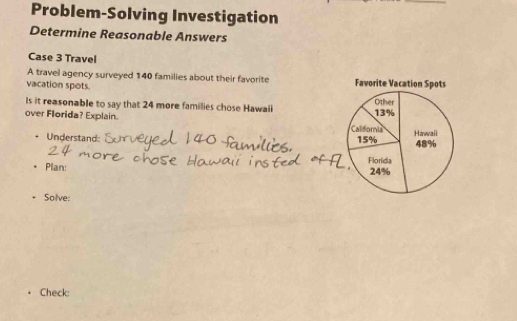 Problem-Solving Investigation Determine Reasonable Answers Case 3 ...