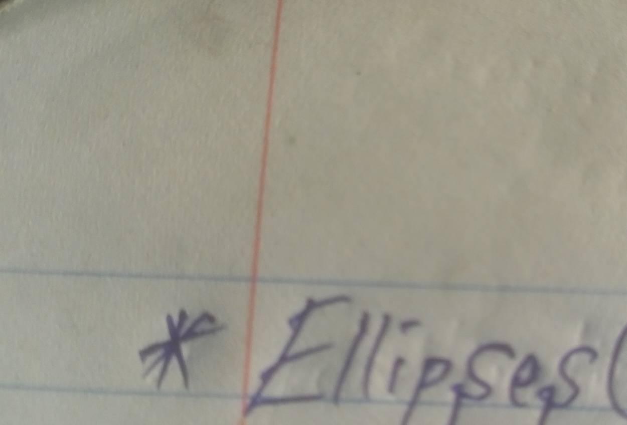 Ellipses(