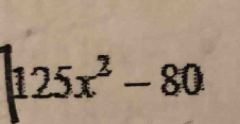 125x^2-80