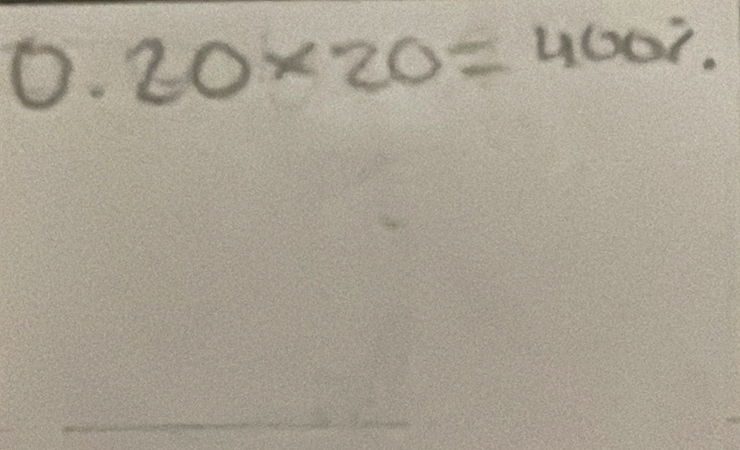 0.20* 20=400i.