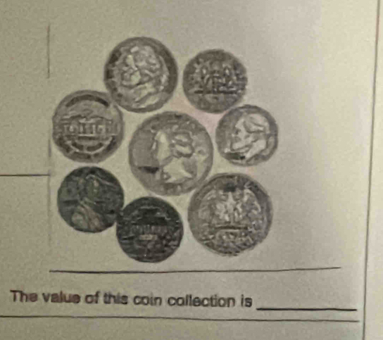 The value of this coin collection is_