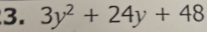 3y^2+24y+48