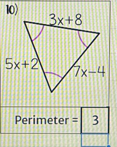 Perimeter = 3