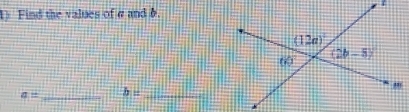 Find the values of σ and δ
a= _ b= _