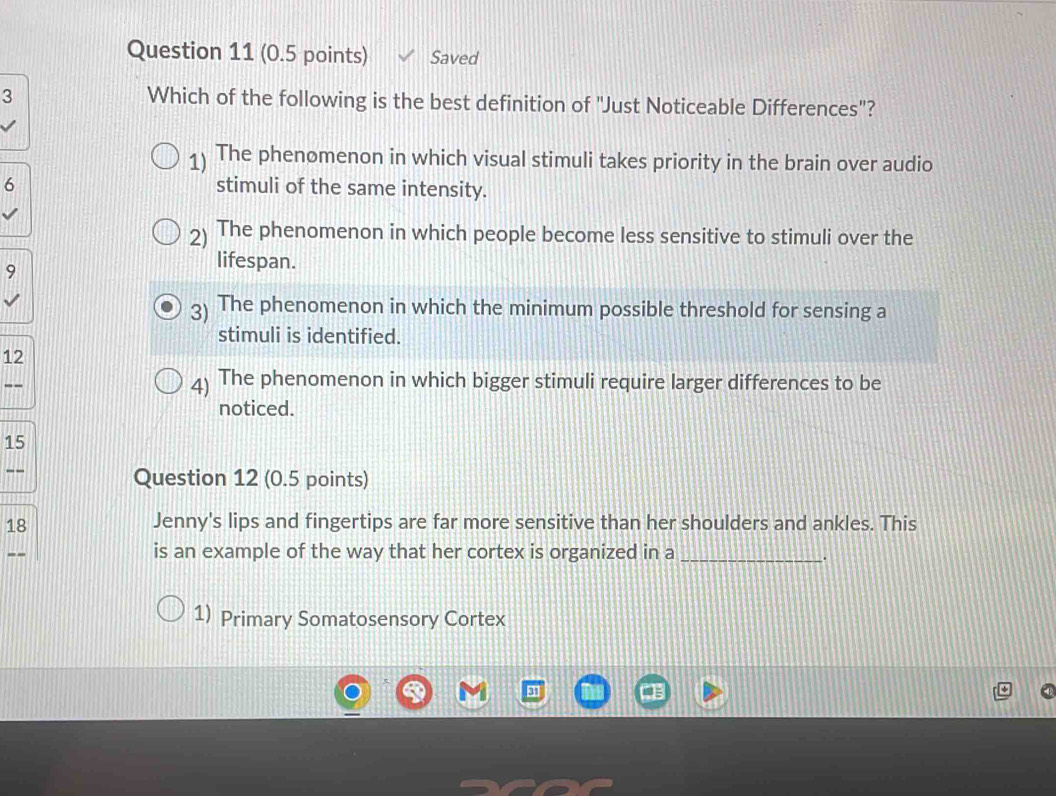 Solved: Saved 3 Which of the following is the best definition of 