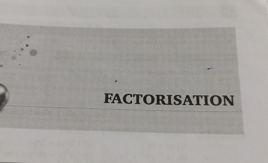 FACTORISATION