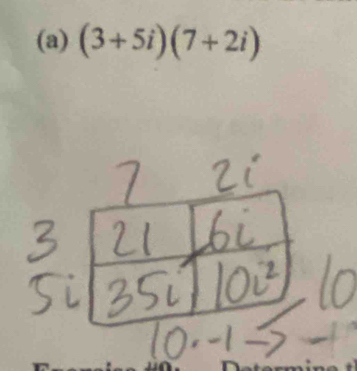 (3+5i)(7+2i)