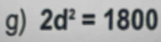 2d^2=1800