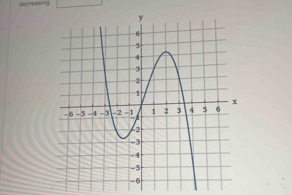 decreasing