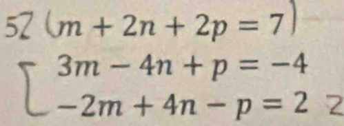 m+2n+2p=7