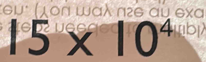 τεμ² (χοπ ωαλ π²θ αu θχα
15* 10^4 Th