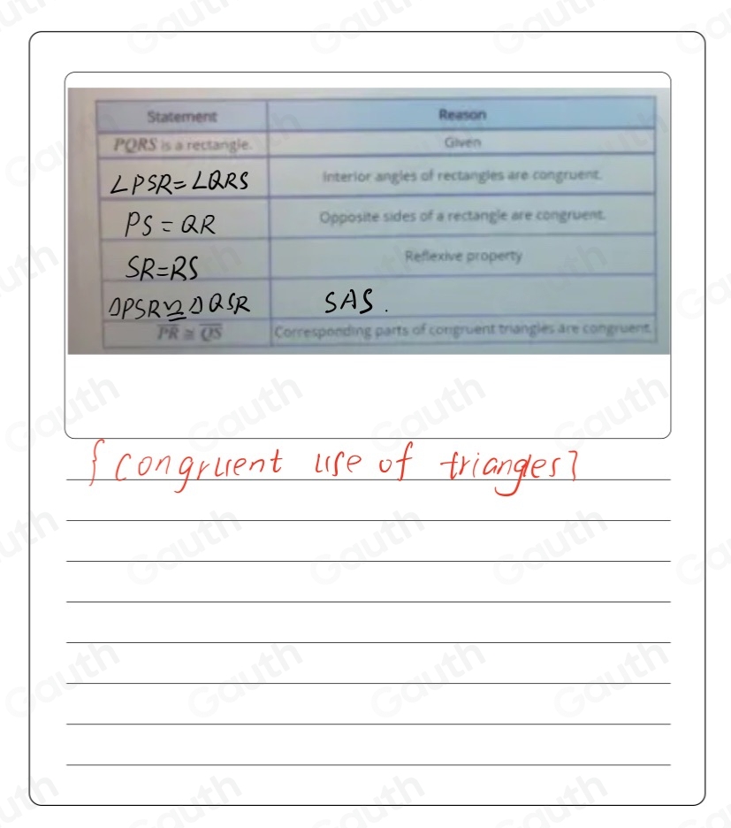 Solved: Rectangle PQRS has diagonals overline PR and overline QS. Move ...