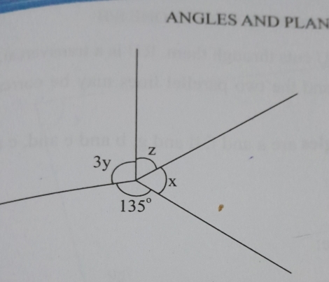 ANGLES AND PLAN