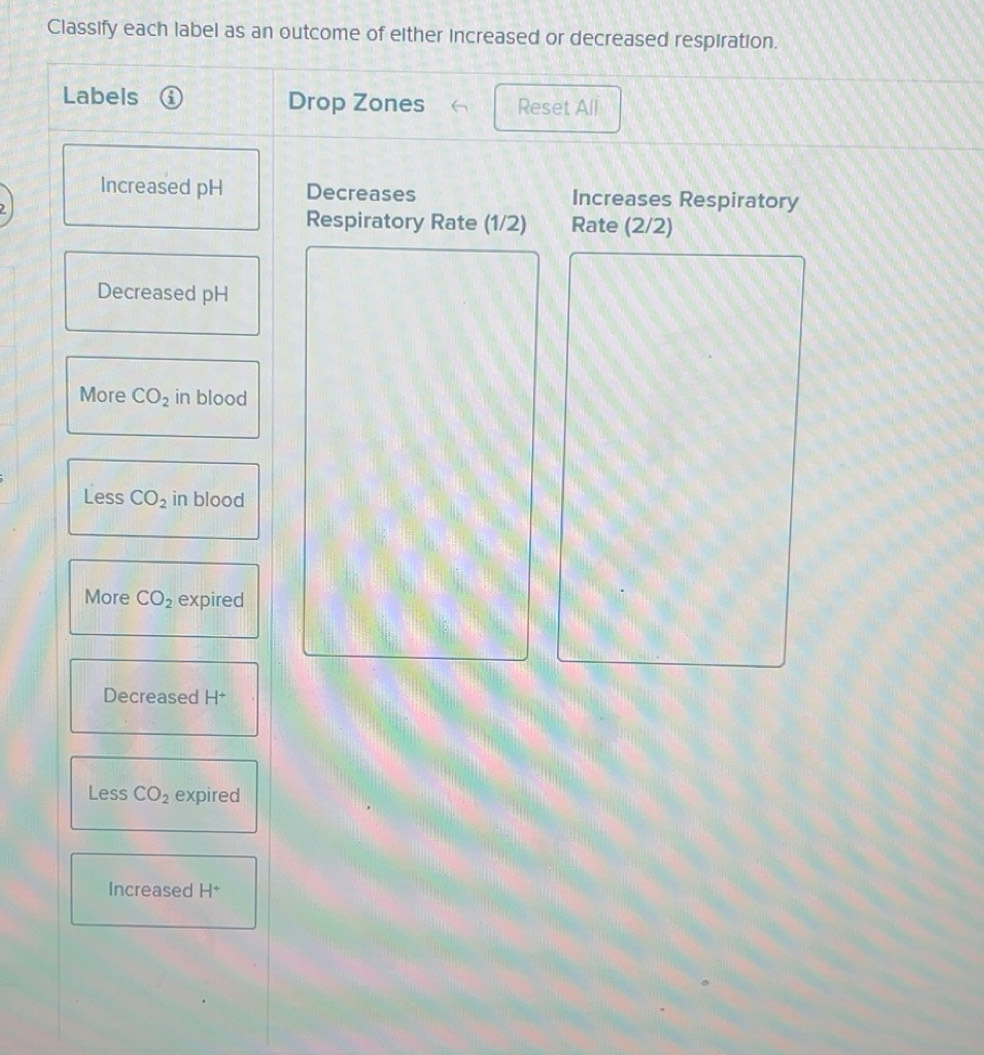 Solved: Classify each label as an outcome of either increased or ...