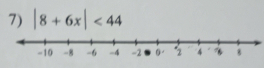|8+6x|<44</tex>