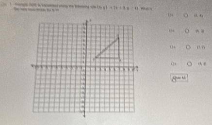 er 2970 i nasaned wng the bam c (6y)=(12+3y-4) Wud re
(3,-4)
Ui (1,2)
n
(7,9)
(4,3)
()=41