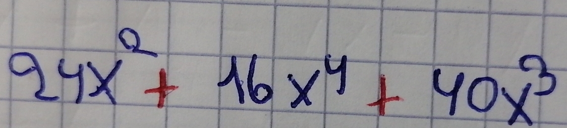 94x^2+16x^4+40x^3