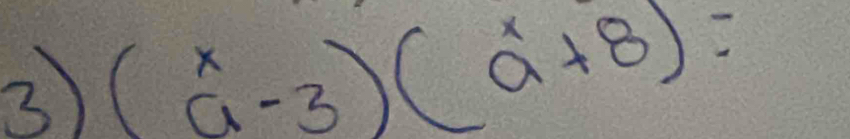 3 (a^x-3)(a^x+8)=