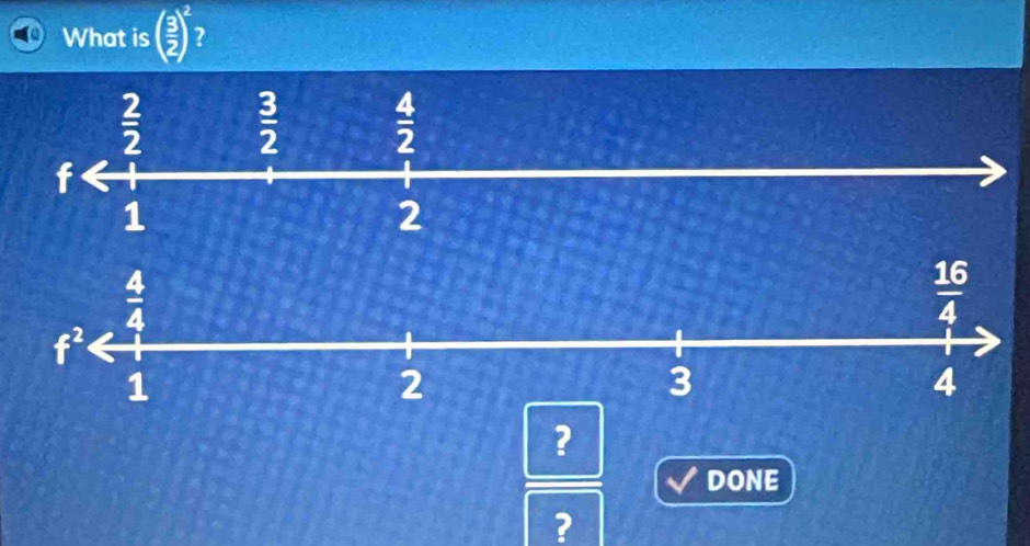 What is ( 3/2 )^2
?
DONE
?