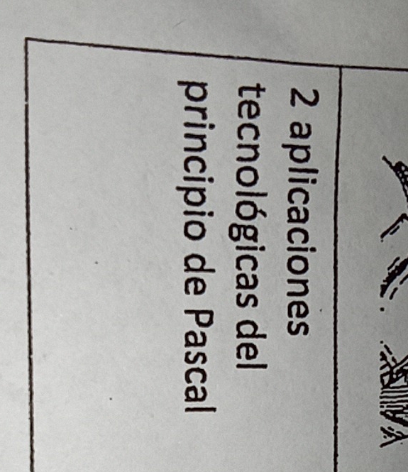 aplicaciones 
tecnológicas del 
principio de Pascal