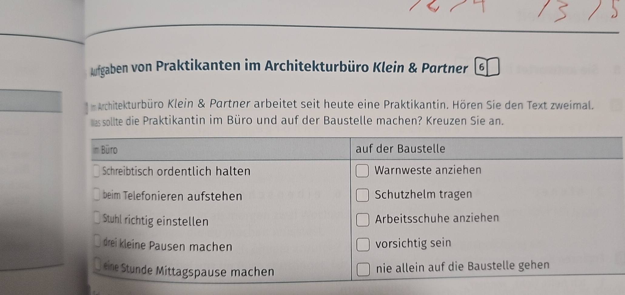 Aufgaben Eines Praktikanten