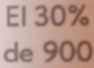 EI 30%
de 900