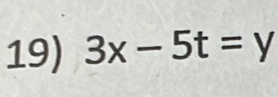 3x-5t=y