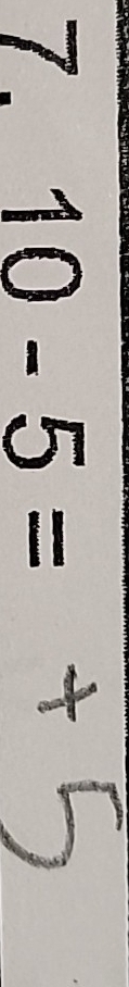 10-5= (-3,4)