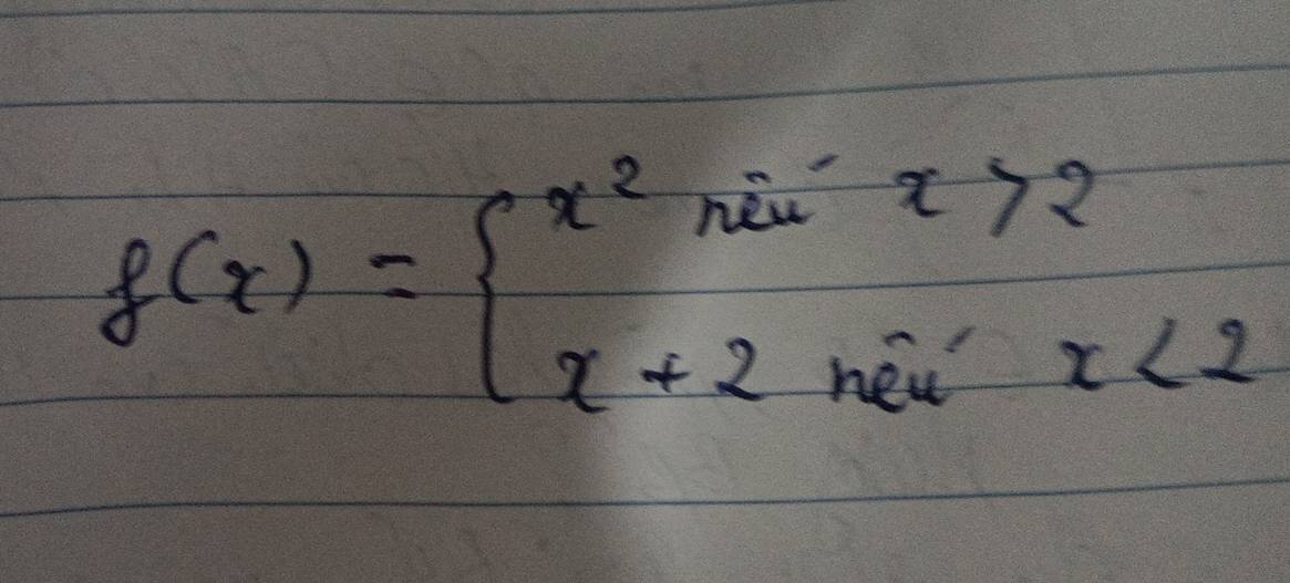 f(x)=beginarrayl x^2sin x>2 x+2cos x<2endarray.