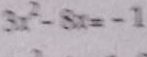 3x^2-8x=-1