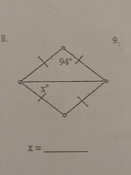 overline x= _