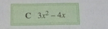 3x^2-4x