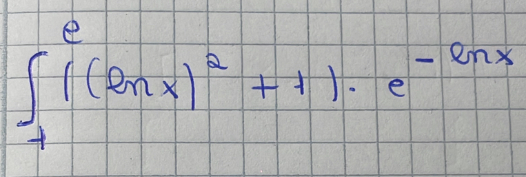 ∈t _(-1)^(e^((ln x)^2)+1)· e^-ln x)