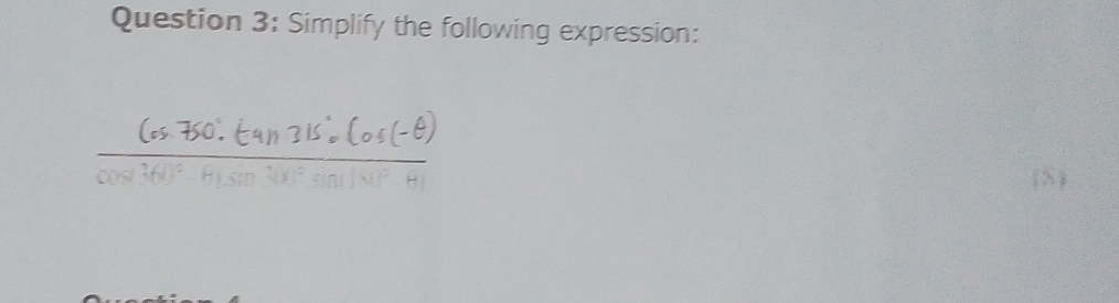 Simplify the following expression: 
(S