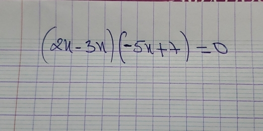 (2u-3n)(-5u+7)=0